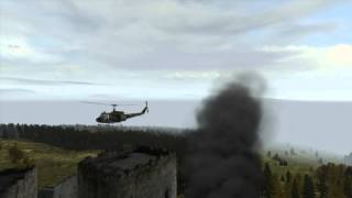 Arma2 - Editor - Playing with Helicopters - Part 1