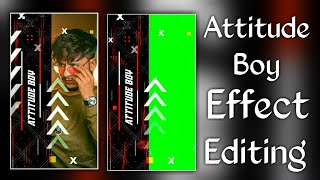 Attitude Boy Effect Editing - Green Screen Video Status screenshot 5