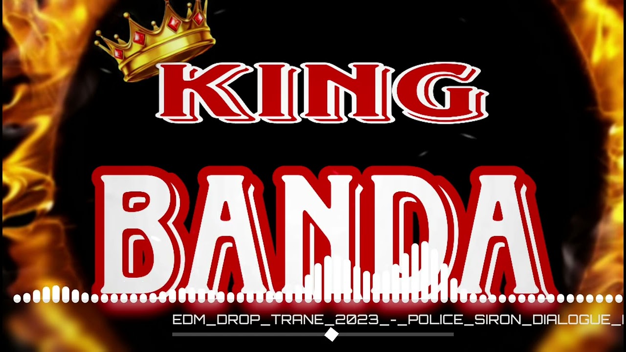 EDM DROP TRANCE 2023 POLICE SIRON DJ KING BANDA DJ ANUJ BANDA DJ VICKY MAHOBA