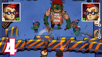 ZOMBIE IDLE DEFENSE NEW YORK CITY ALL LEVELS 30 GAMEPLAY WALKTHROUGH PART 4