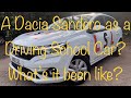 Dacia Sandero 2023 - As a Driving School Car? Is cheap reliable? Can it stand the abuse?
