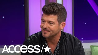 Robin Thicke On The Passing Of His Dad, Alan Thicke: 'You Never Get Over Something Like That'