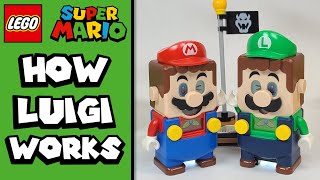 How LEGO Luigi Works - All Interactions with Mario, Defeating Bosses & 2 Player Mode