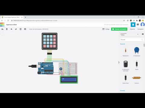 LCD con KeyMap en Arduino UNO - YouTube