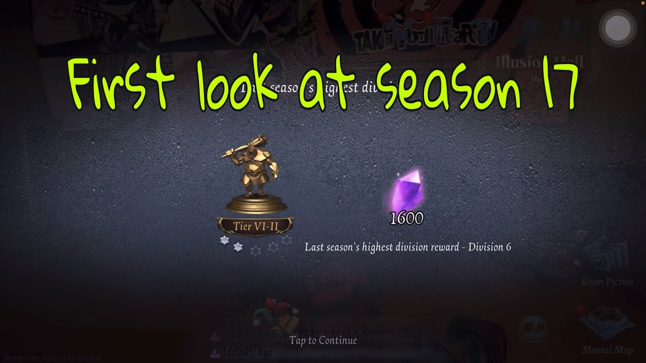 Identity V First look at SEASON 17 | New skins | Essence opening | Ranking and rewards
