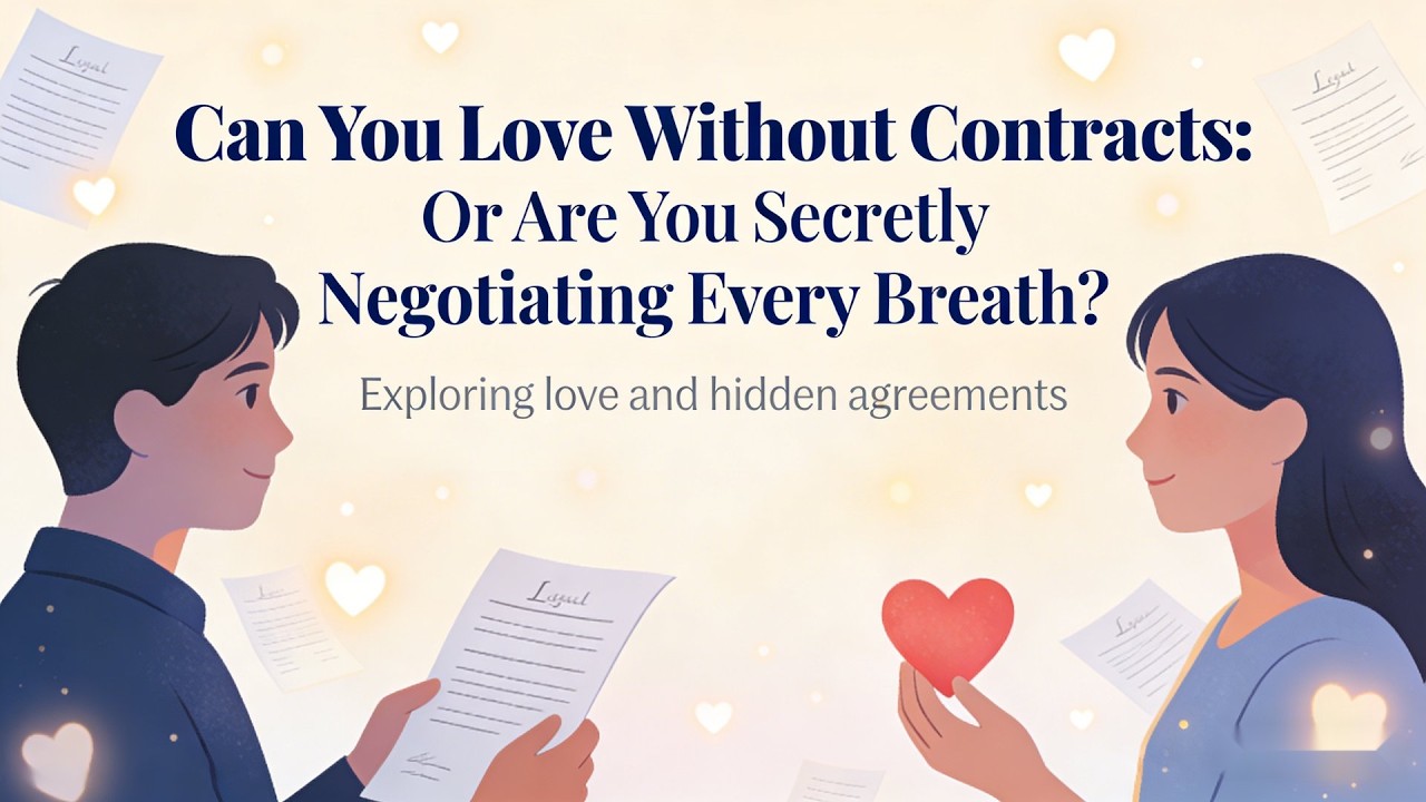 Can You Love Without Contracts：Or Are You Secretly Negotiating Every Breath？