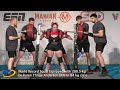World Record Squat Equipped with 280.5 kg by Karen Thrige Andersen DEN in 84 kg class