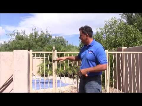 Adjusting a Magna Latch by Affordable Fence and Gates - YouTube
