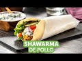 Shawarma de pollo | Kiwilimón