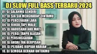 DJ SLOW BASS TERBARU 2024 || DJ SALAHMU SENDIRI (CUT RANI) REMIX TIKTOK VIRAL TERBARU 2024