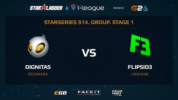 Dignitas vs FlipSid3 - Map 2 - Mirage (SL i-League StarSeries XIV)