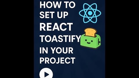 🚀 Setup React Toastify in 60 Seconds! | Toast Notifications in React Made Easy #software 
