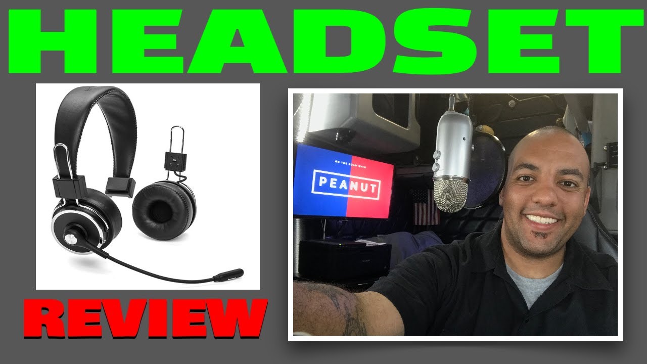BEST TRUCKING HEADSET BLUE TIGER ELITE PLUS HEADSET REVIEW YouTube