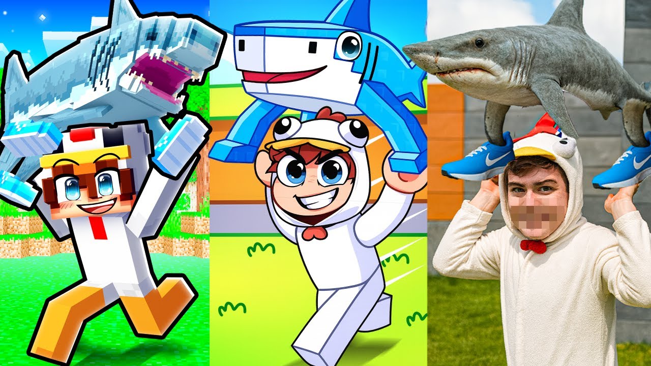 STEAL a BRAINROT sur Minecraft vs Roblox vs la VRAIE VIE !