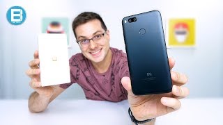 O que JÁ ERA BOM ficou MELHOR! O LNDO XIAOMI MI 5X! UNBOXING!