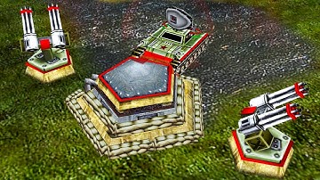 ROC Moves Against A Powerful PLA Base In Taiwan | C&C Generals Zero Hour - Mission Map