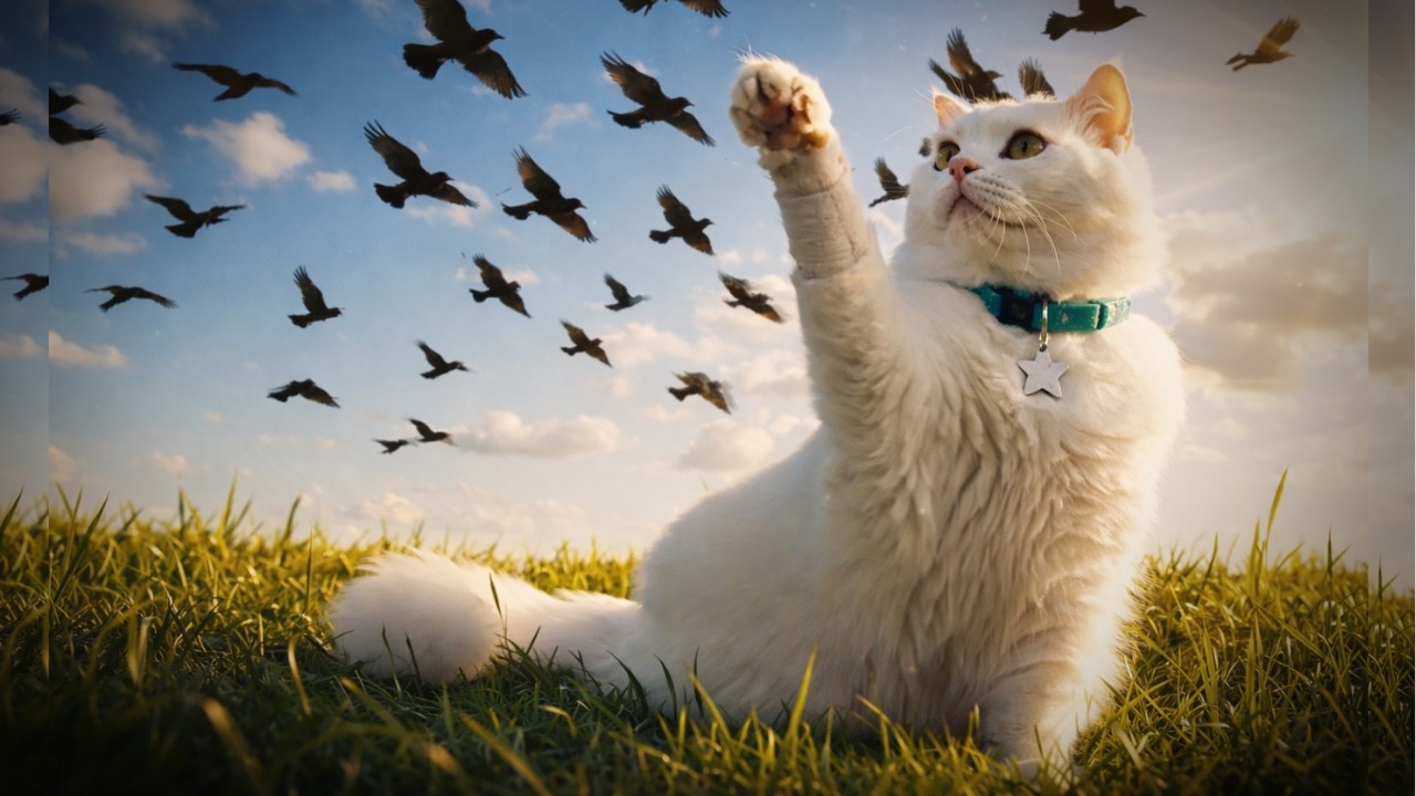 Cat's Village Life...🌅🌾 | Cute Animal Story