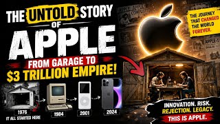 Apple’s Untold Story: The Crazy Journey From a Garage to a $3 Trillion Empire 🍎