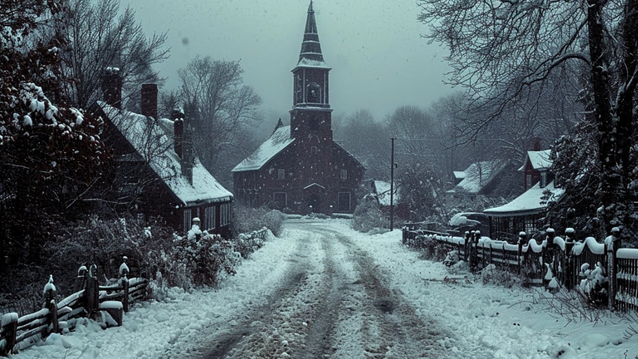 Winter in Salem | Cold Snow Storm | Howling Wind | Snow Ambience for Sleep, Relaxation, Work & Study