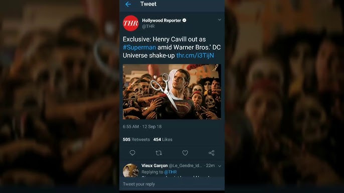 Henry Cavill Out as Superman Amid Warner Bros.' DC Universe Shake-Up  (Exclusive) – The Hollywood Reporter