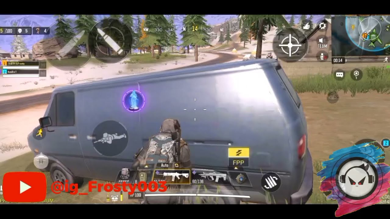 When you are playing CODm while sleeping | Frosty003 | CODm Gameplay