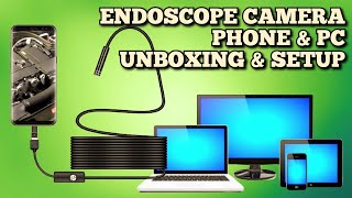 Endoscope Camera for Phone and PC 2021 Unboxing and How to Setup screenshot 3