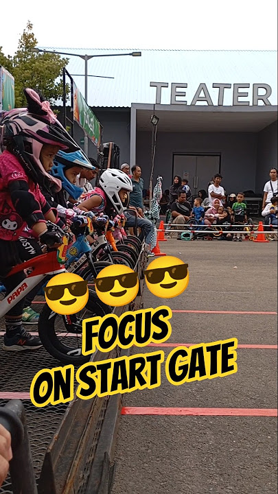 Focus on the starting gate #race #pushbike #balancebike #shortvideo #shortsviral #shortfeeds #shorts