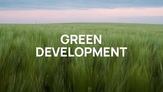 "Green development" is a guideline and a standard for SANY's corporate responsibility.