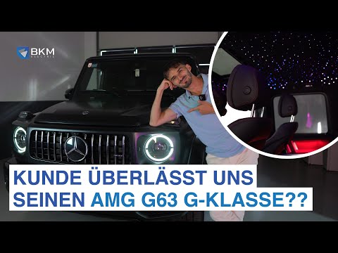 Mercedes G-Klasse G63 I Was bekommt man alles für sein Geld? Sternenhimmel nachgerüstet