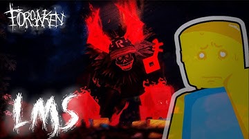 Beating GUEST 666 IN LMS as Noob in Roblox Forsaken...