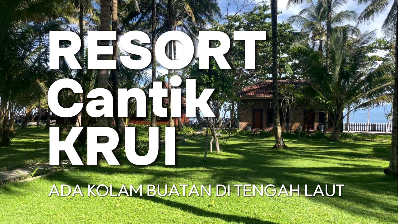 Resort Terbaik Buat Keluarga || ada kolam buatan ditengah laut || Destinasi liburan keluarga