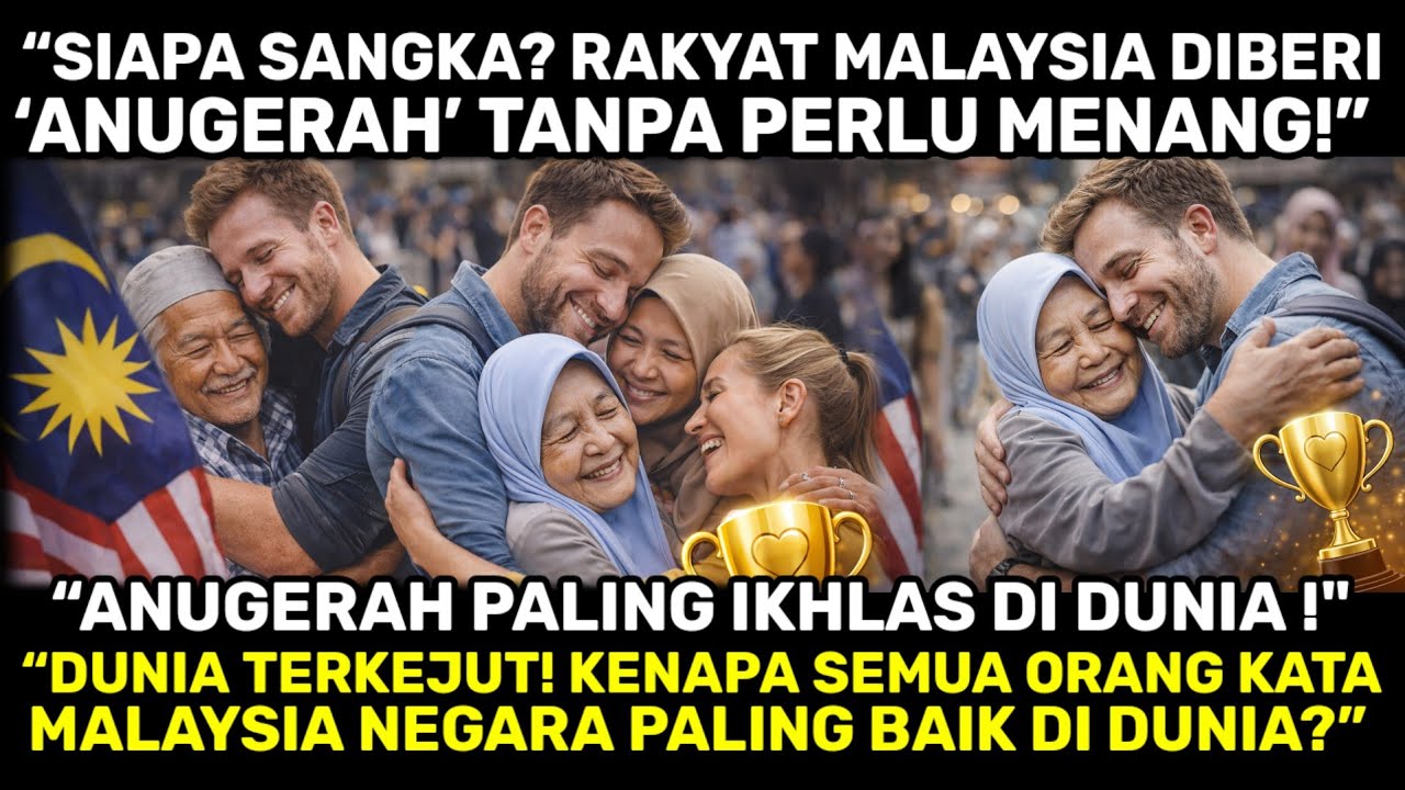 “DUNIA AKHIRNYA MENGAKU… RAKYAT MALAYSIA ADA SESUATU YANG NEGARA LAIN TIADA!”