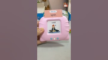 Bé Học Siêu Nhanh Với Máy Đọc Thẻ Song Ngữ Anh - Việt Thần Kỳ | Máy Học Tiếng Anh Cho Bé