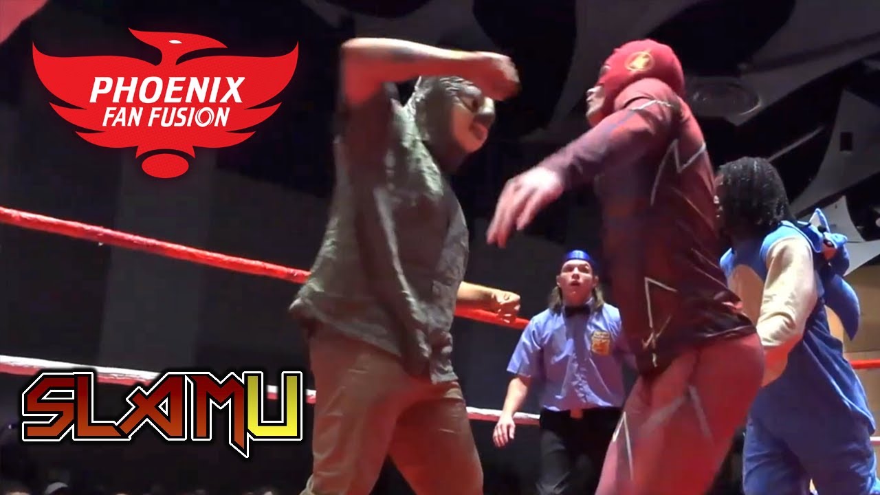 Sonic the Hedgehog & The Flash vs. Spiderman & The Sloth | 6/8/2025 | Slam Fusion 2025