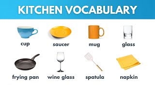 Kitchen Utensils - Episode 2 - Vocabulary for Kids 