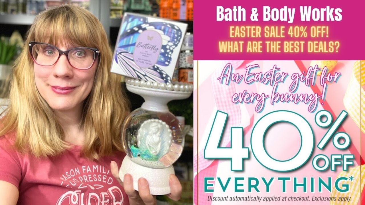 Bath & Body Works EASTER SALE 40% OFF! What Are The Best Deals? - YouTube