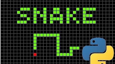 Build a Snake game with Python (like on old Nokia phones)
