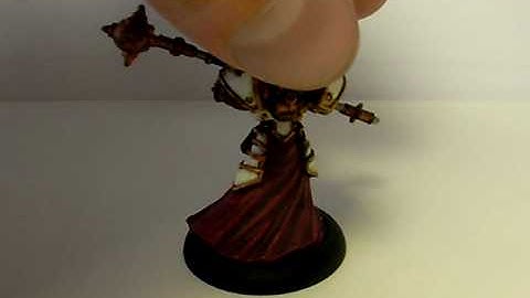 Warmachine: Protectorate of Menoth Vblog 2 Finished Kreoss