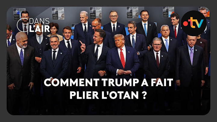 Comment Trump a fait plier l'OTAN ? -  C dans l’air - 25.06.2025