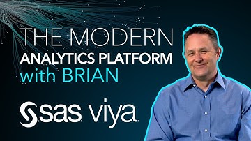 The Modern Analytics Platform | SAS Viya With Brian Kinnebrew