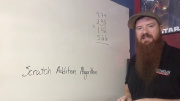 Scratch Addition Algorithm - Adding Differently