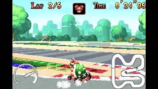 Mario Kart Super Circuit - Retro Mario Circuit 3 - Non-Shortcut flap - 01208