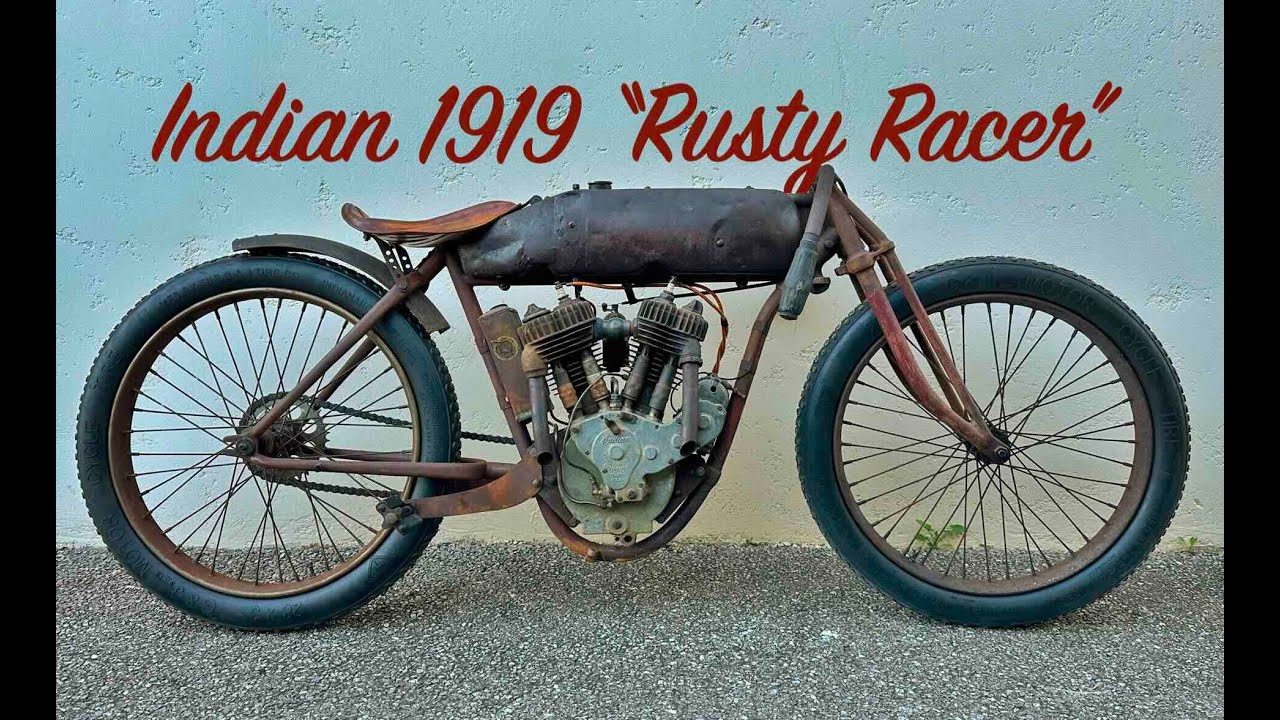 Indian 1919 “Rusty Racer” ! - YouTube