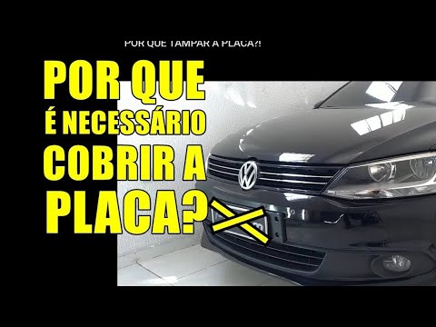 Vídeo: Por que as pessoas cobrem a placa do carro com fotos?