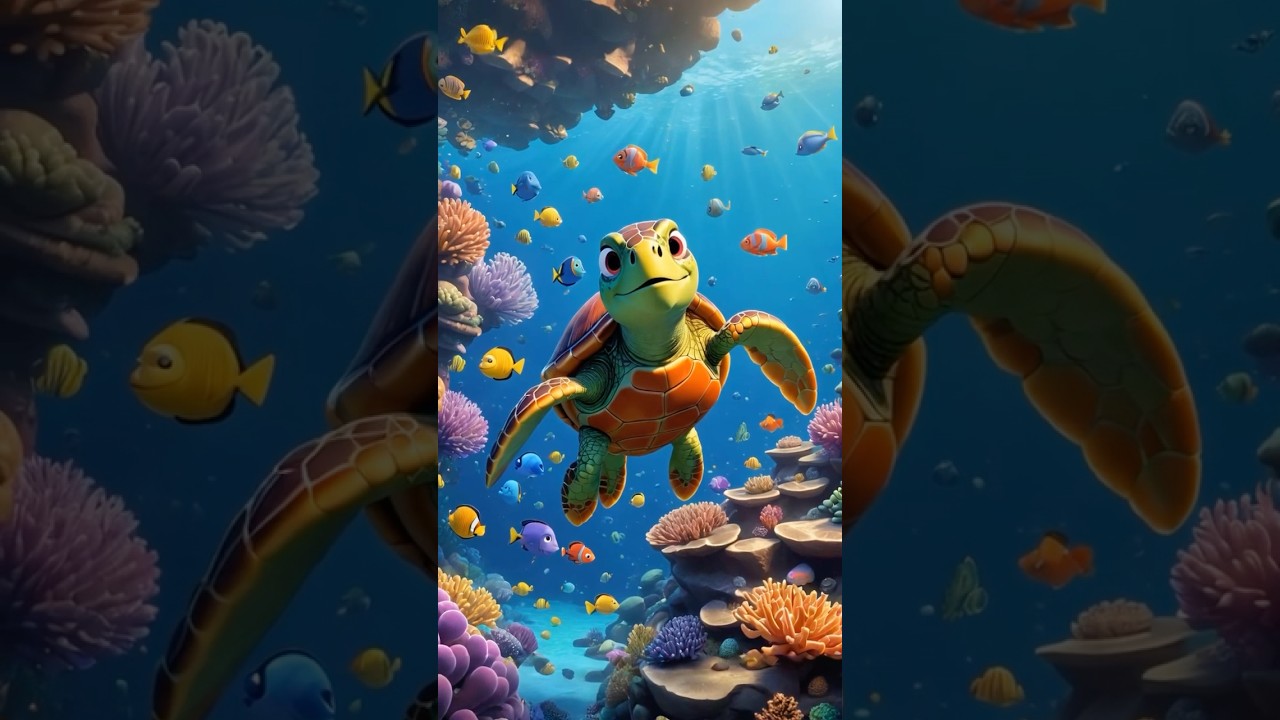 Benny The Brave Sea Turtle🐢 