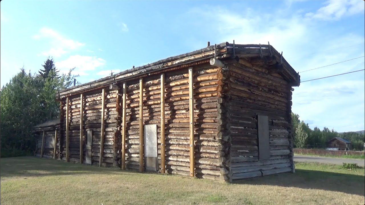 INCREDIBLE Log Roadhouses and Cabins, Carmacks Yukon YouTube