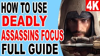How to Use Deadly Assassin's Focus - Assassin's Creed Mirage PS5 Console Controller