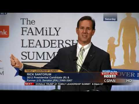 Rick Santorum speeches