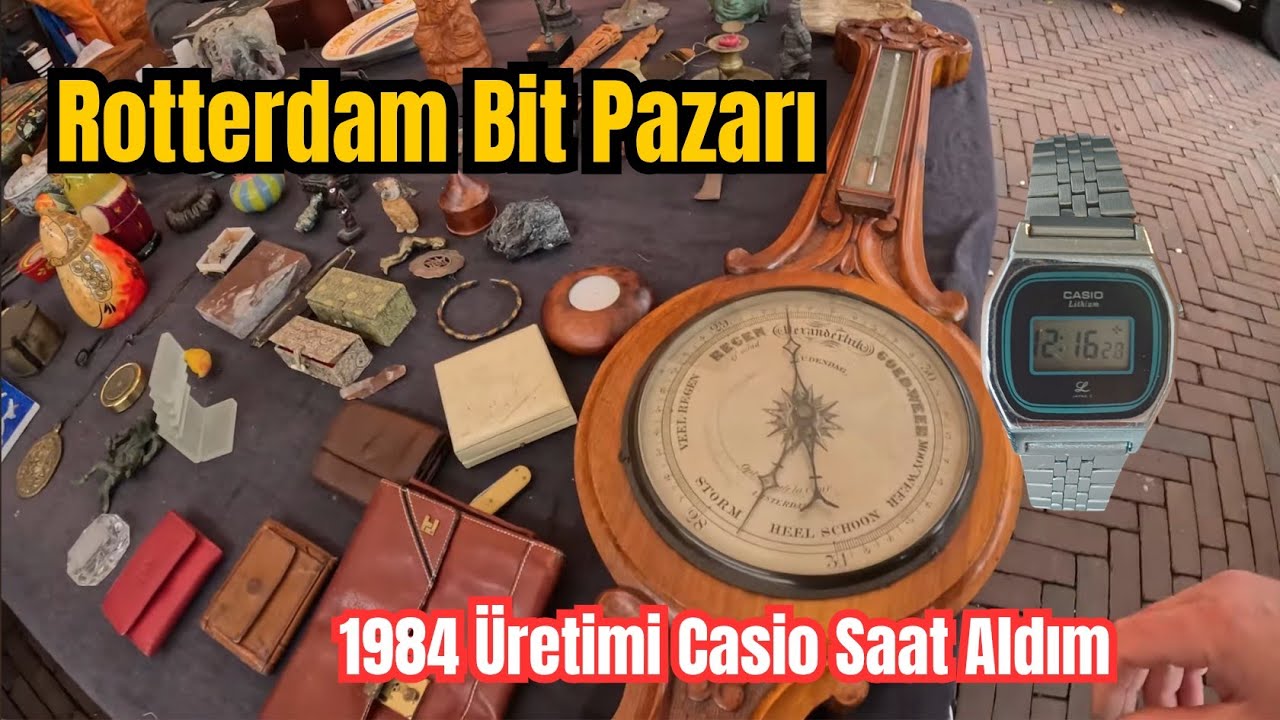 Hollanda Rotterdam Bit Pazarı Neler Aldım