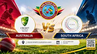 Australia vs South Africa IMC O40's World Cup 2026